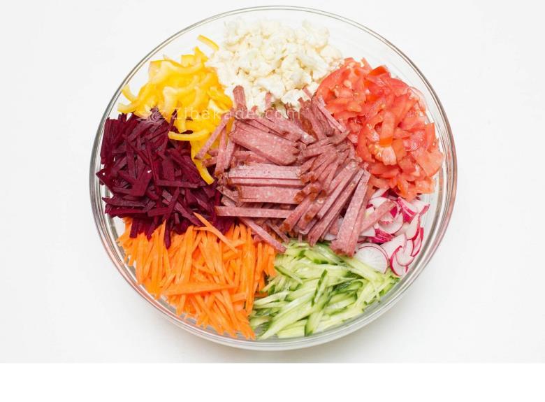 انواع سالاد(هر روز با یک سالاد)